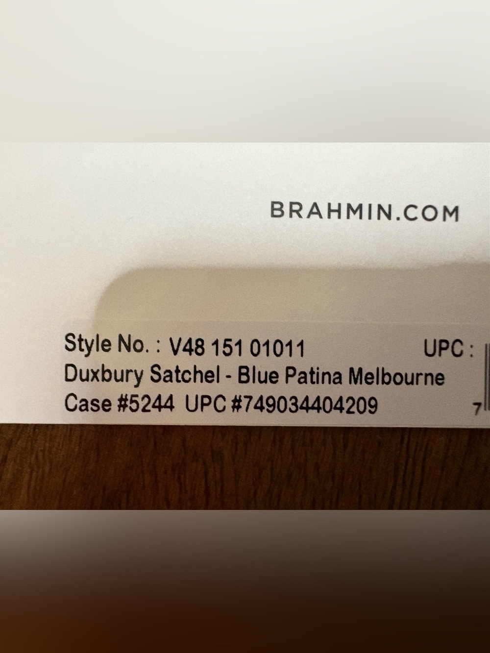 Brahmin NWT Duxbury - Blue Patina - Peacock/Teal - Jewel Tone - Two Eyes - Picture 12 of 16
